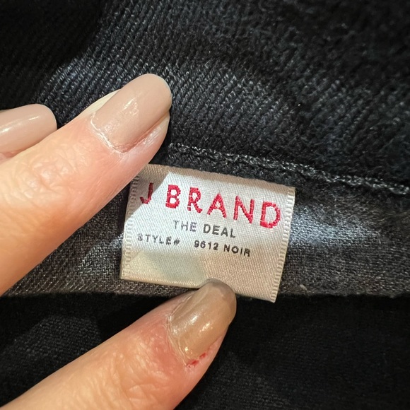 J Brand The Deal Noir Skinny Jeans - Picture 10 of 12